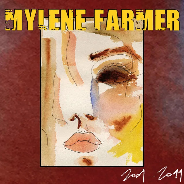 Music print | Mylène Farmer - 2001 - 2011 poster connecté
