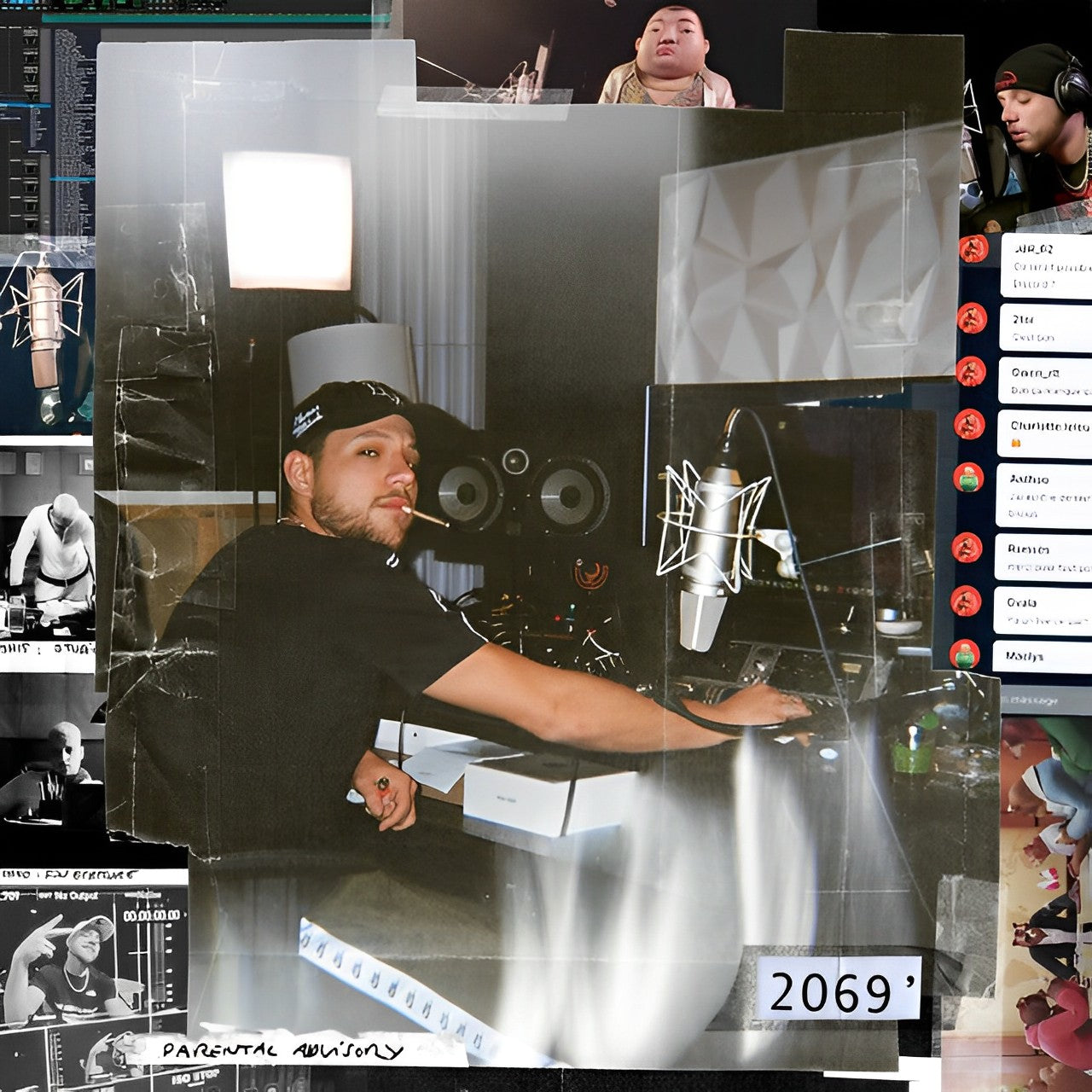 Music print | PLK - 2069' poster connecté