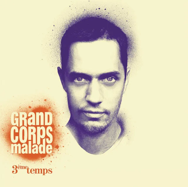 Music print | Grand Corps Malade - 3ème temps poster connecté
