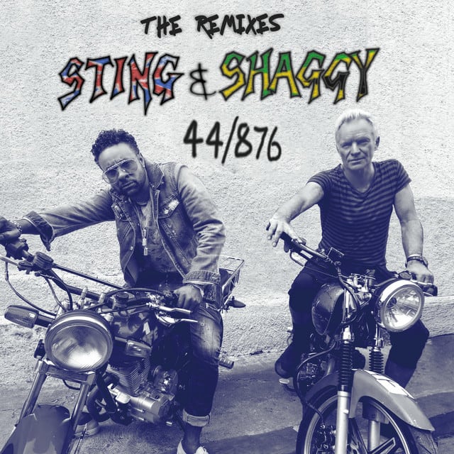 Music print | Sting & Shaggy - 44/876 (The Remixes) poster connecté