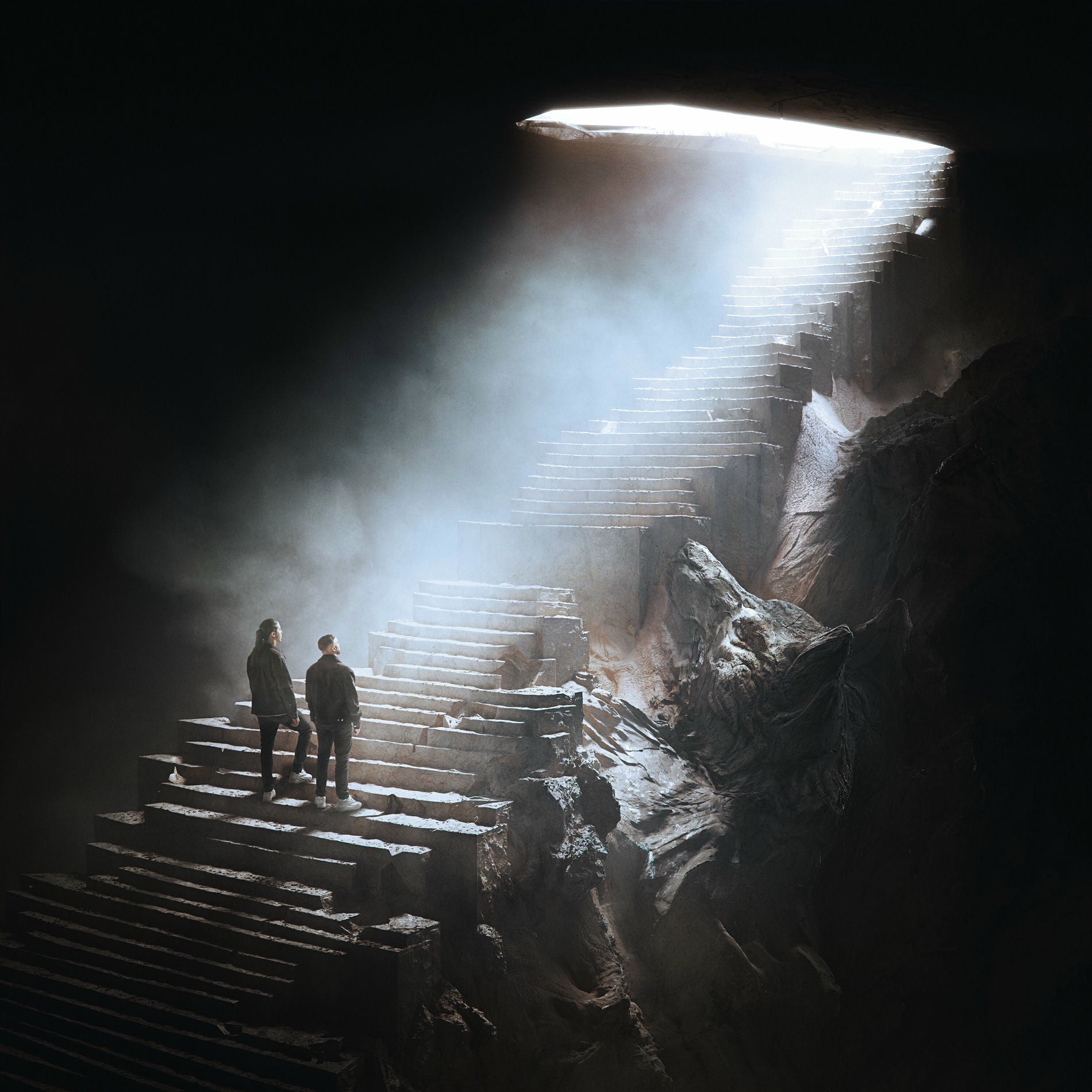 Music print | Djadja & Dinaz - ALPHA poster connecté