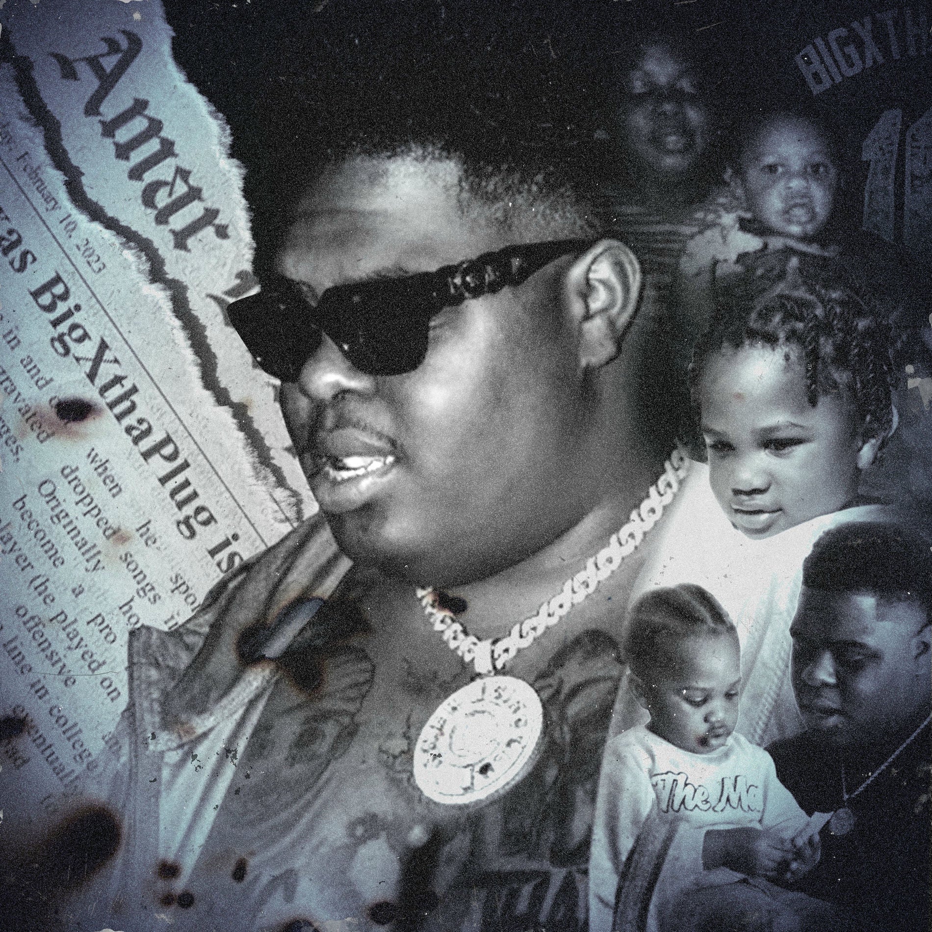 Music print | BigXthaPlug - AMAR poster connecté