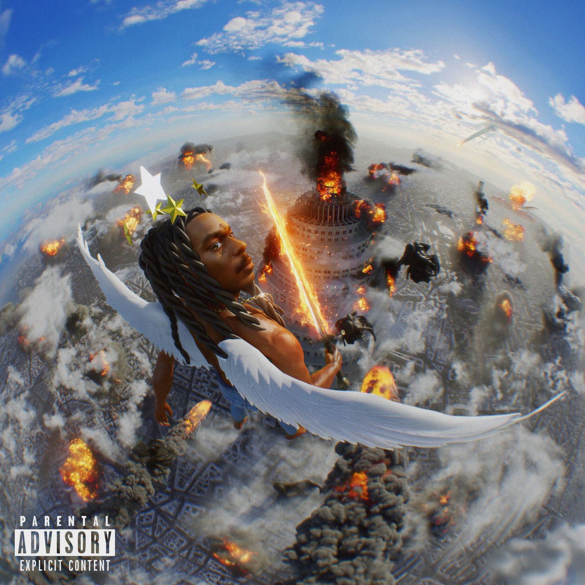 Music print | Jeune Lion - BABYLONE BRÛLE poster connecté