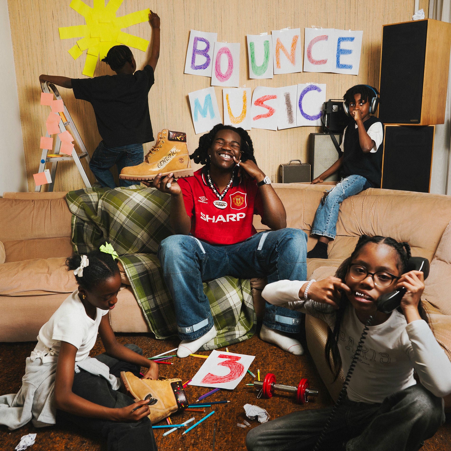 Music print | Genezio - BOUNCE MUSIC : SAISON 3 poster connecté