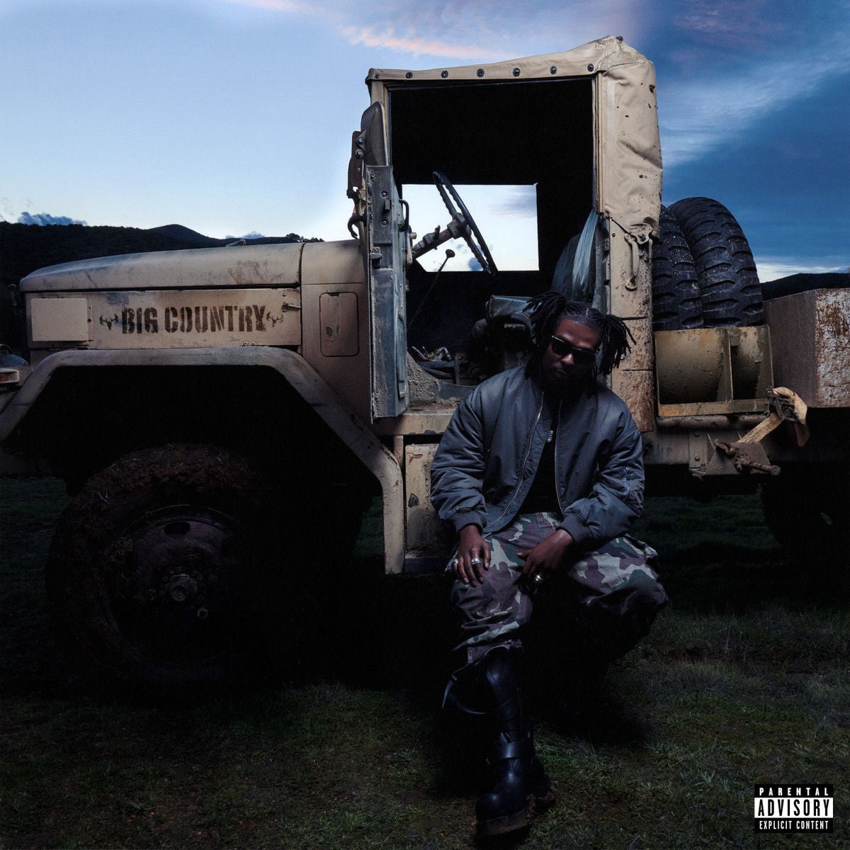 Music print | sosocamo - Big Country poster connecté