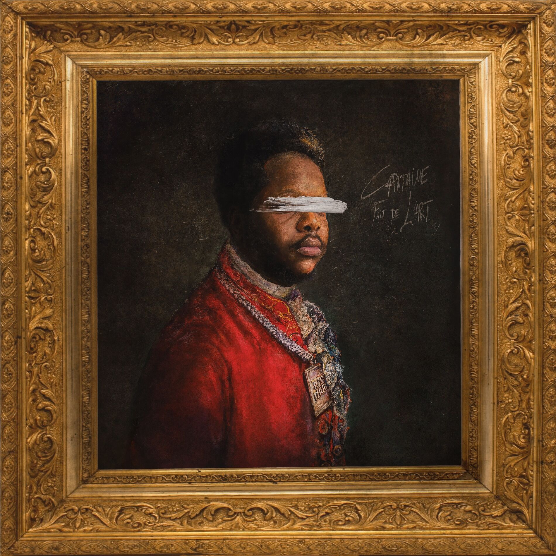 Music print | Leto - Capitaine fait de l'art poster connecté