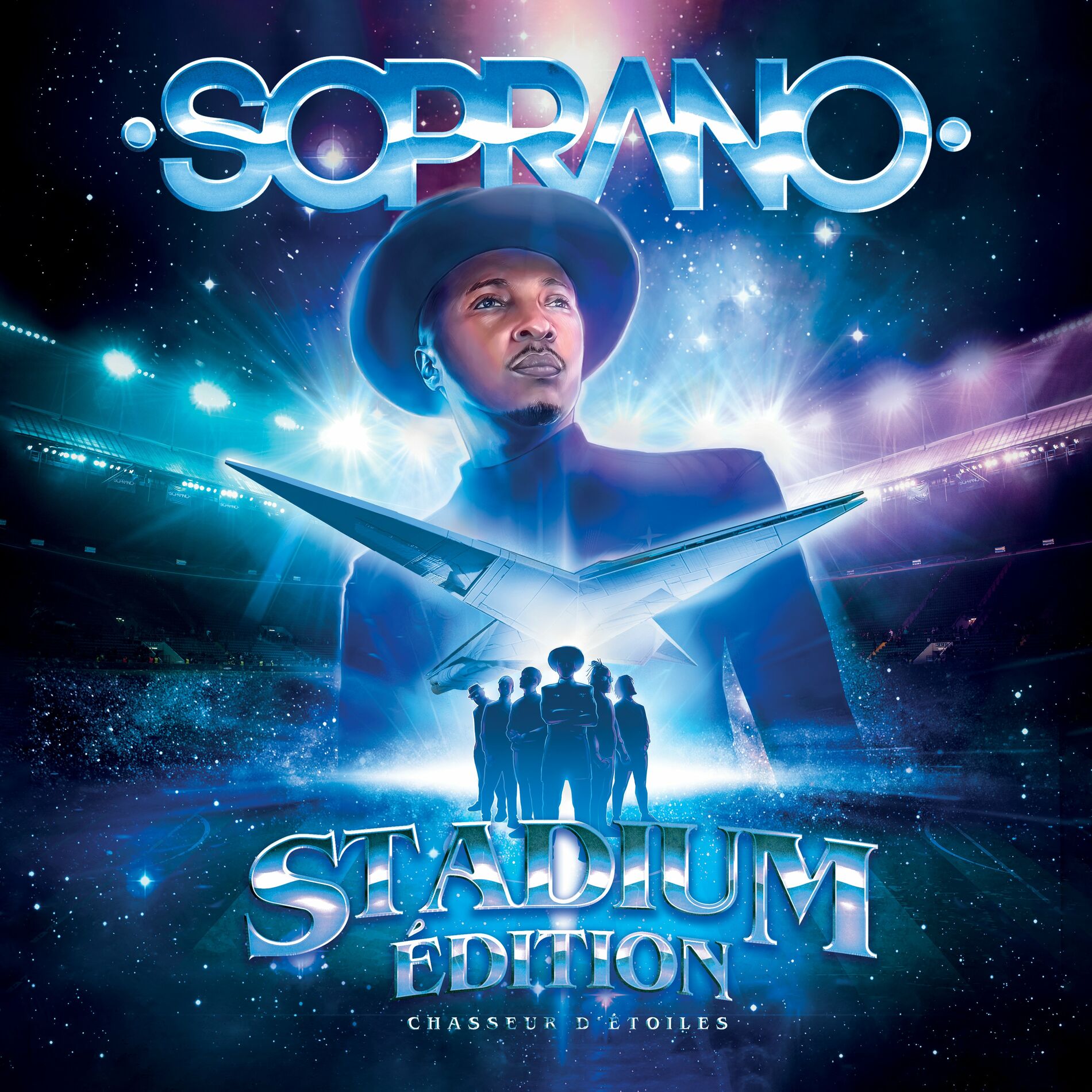 Music print | Soprano - Chasseur d'étoiles (Stadium Edition) poster connecté