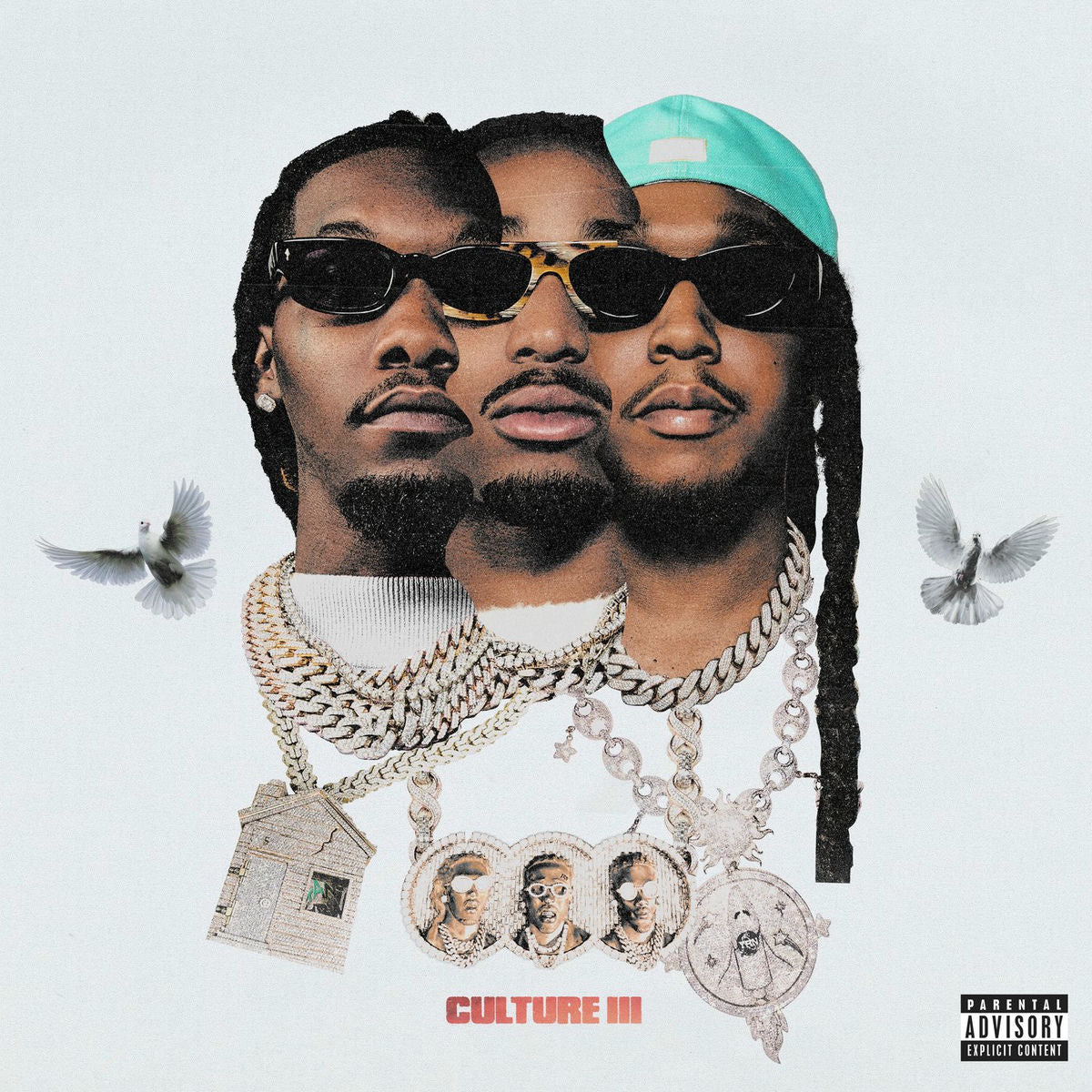 Music print | Migos - CULTURE III poster connecté