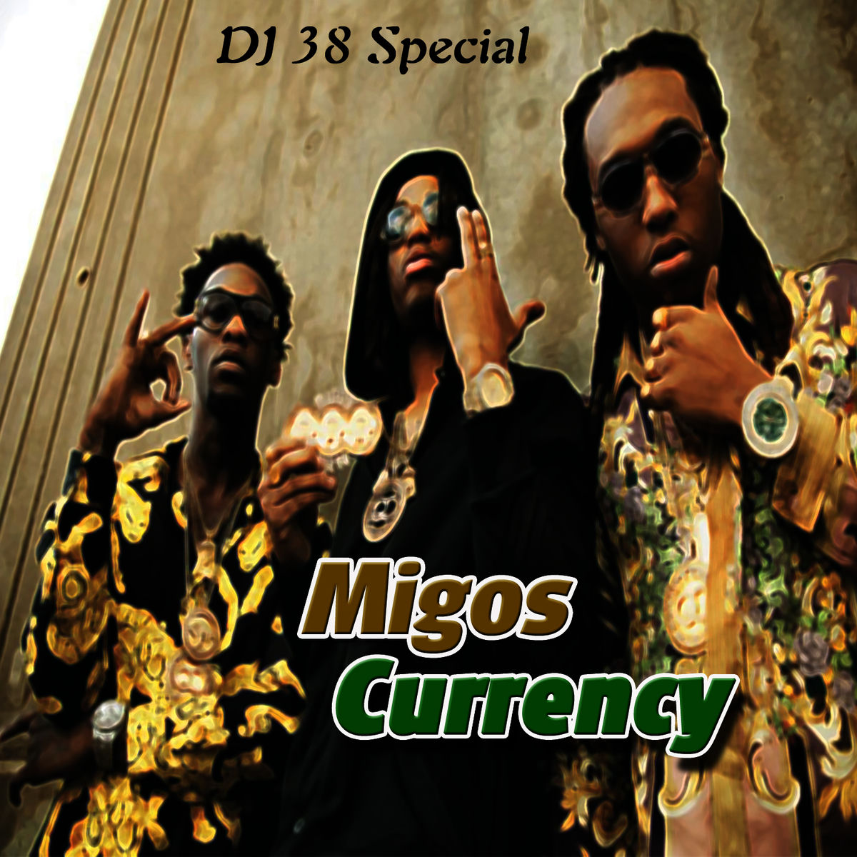 Music print | Migos - Currency poster connecté
