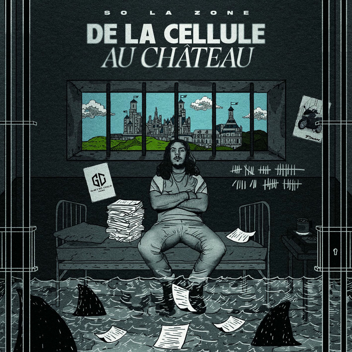 Music print | So La Zone - De la cellule au château poster connecté