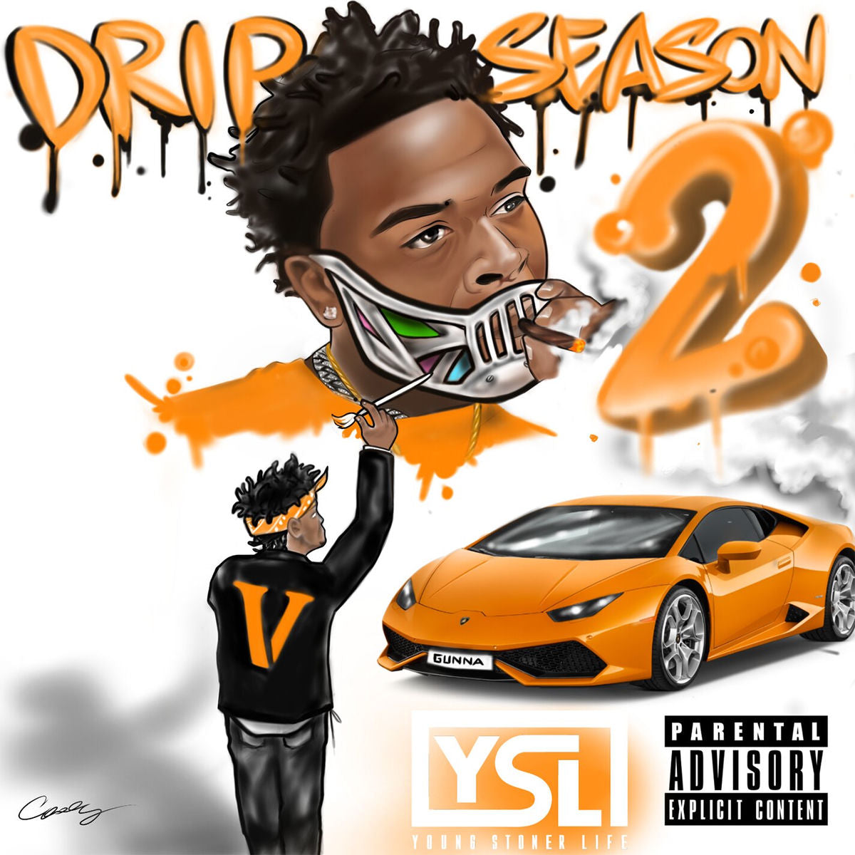 Music print | Gunna - Drip Season 2 poster connecté