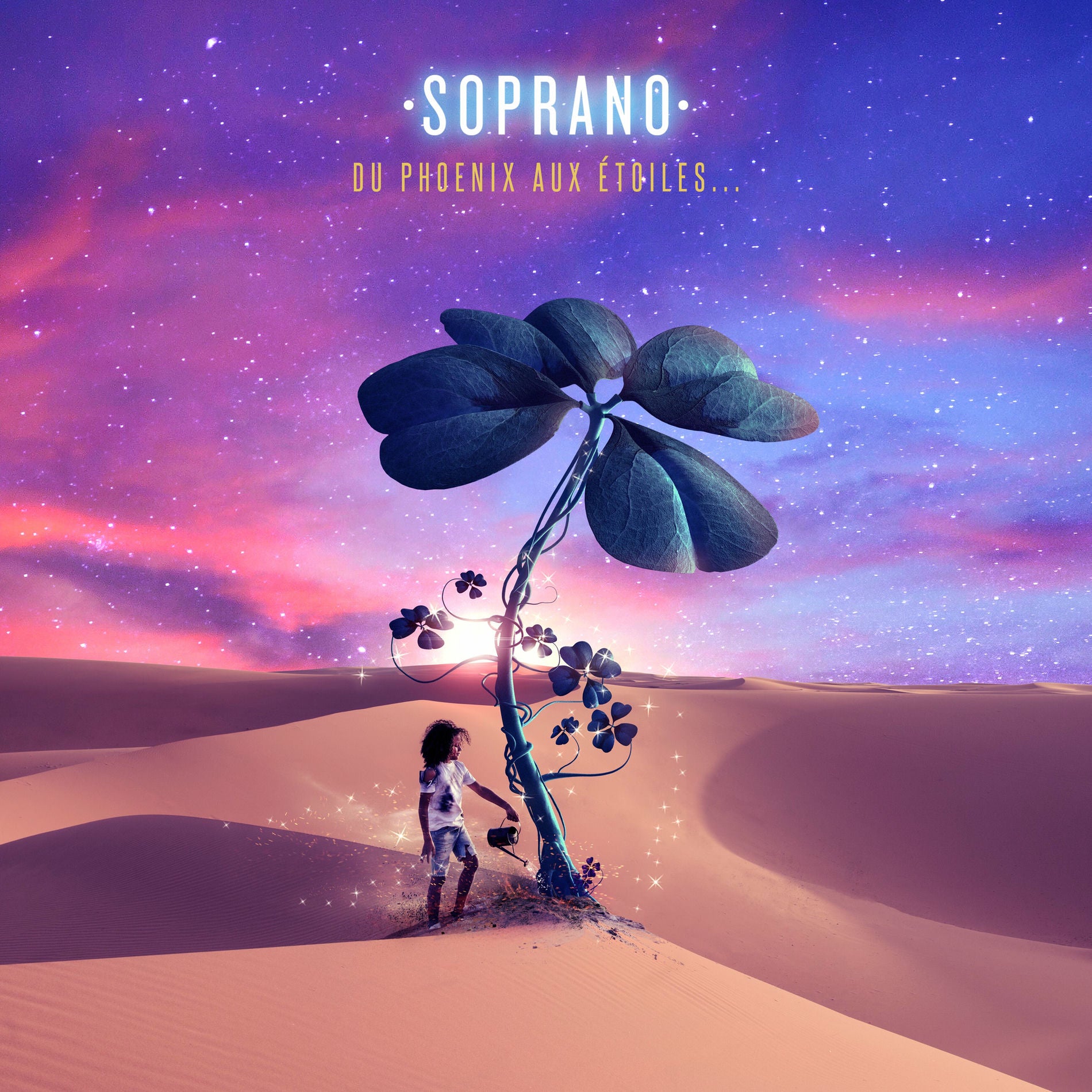 Music print | Soprano - Du Phoenix aux étoiles... poster connecté