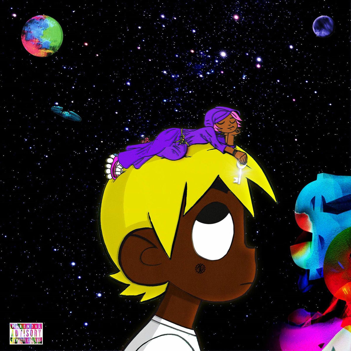 Music print | Lil Uzi Vert - Eternal Atake (Deluxe) - LUV vs. The World 2 poster connecté