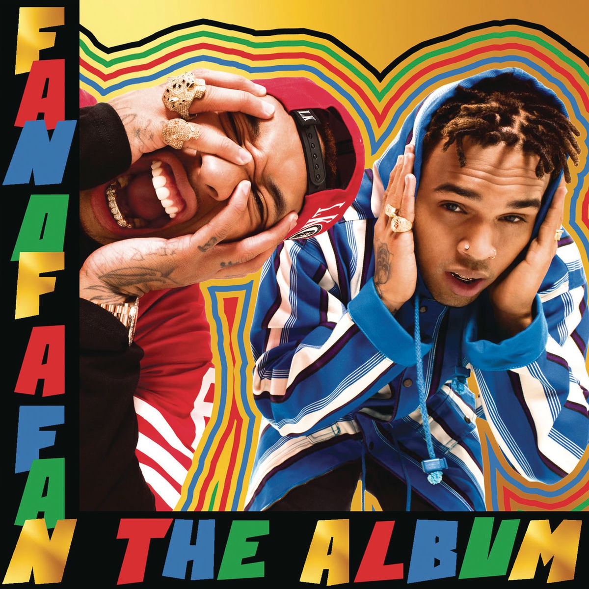 Music print | Chris Brown & Tyga - Fan of A Fan The Album (Expanded Edition) poster connecté