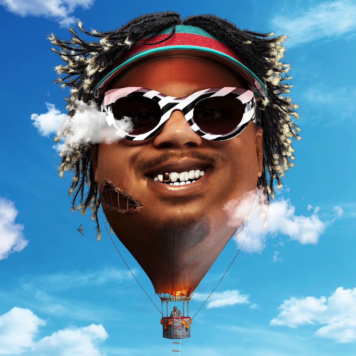 Music print | Naza - Gros bébé poster connecté