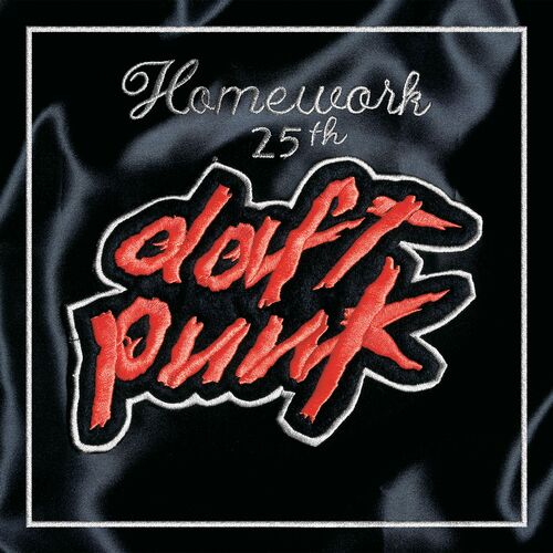 Music print | Daft Punk - Homework (25th Anniversary Edition) poster connecté