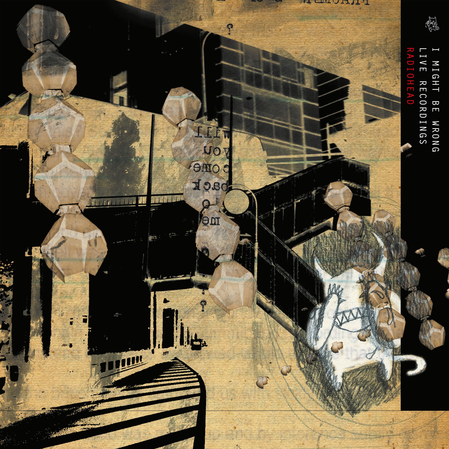 Music print | Radiohead - I Might Be Wrong poster connecté