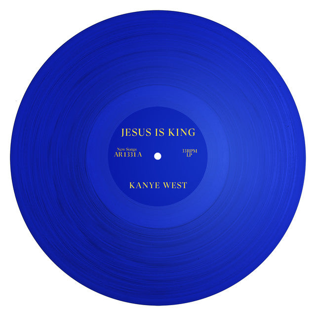 Music print | Kanye West - JESUS IS KING poster connecté