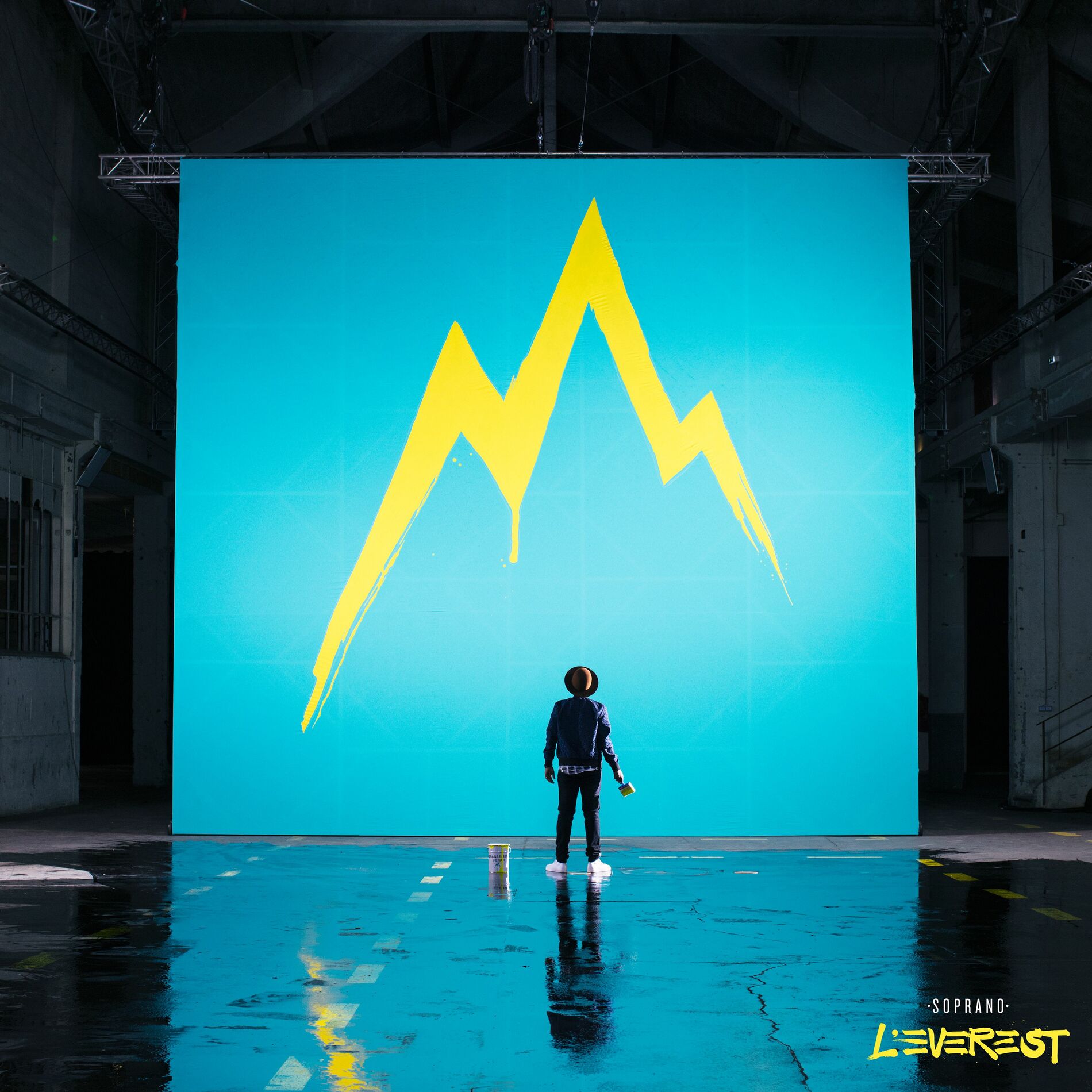 Music print | Soprano - L'Everest (Deluxe Edition) poster connecté