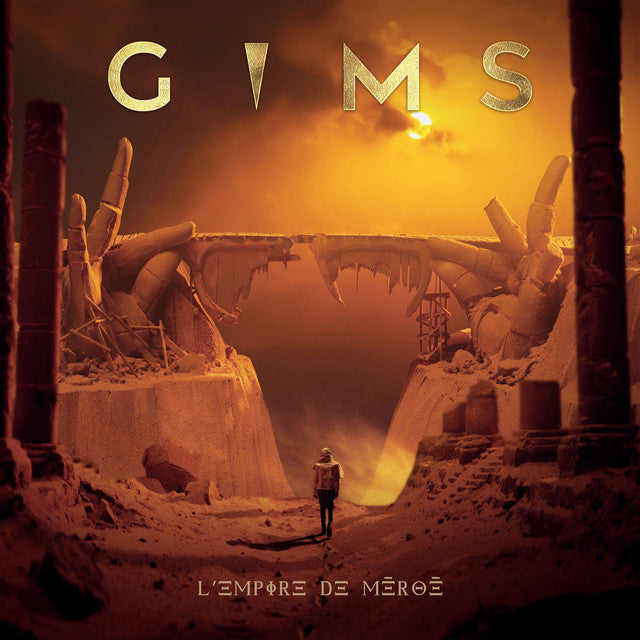 Music print | Gims - L'empire de Méroé poster connecté