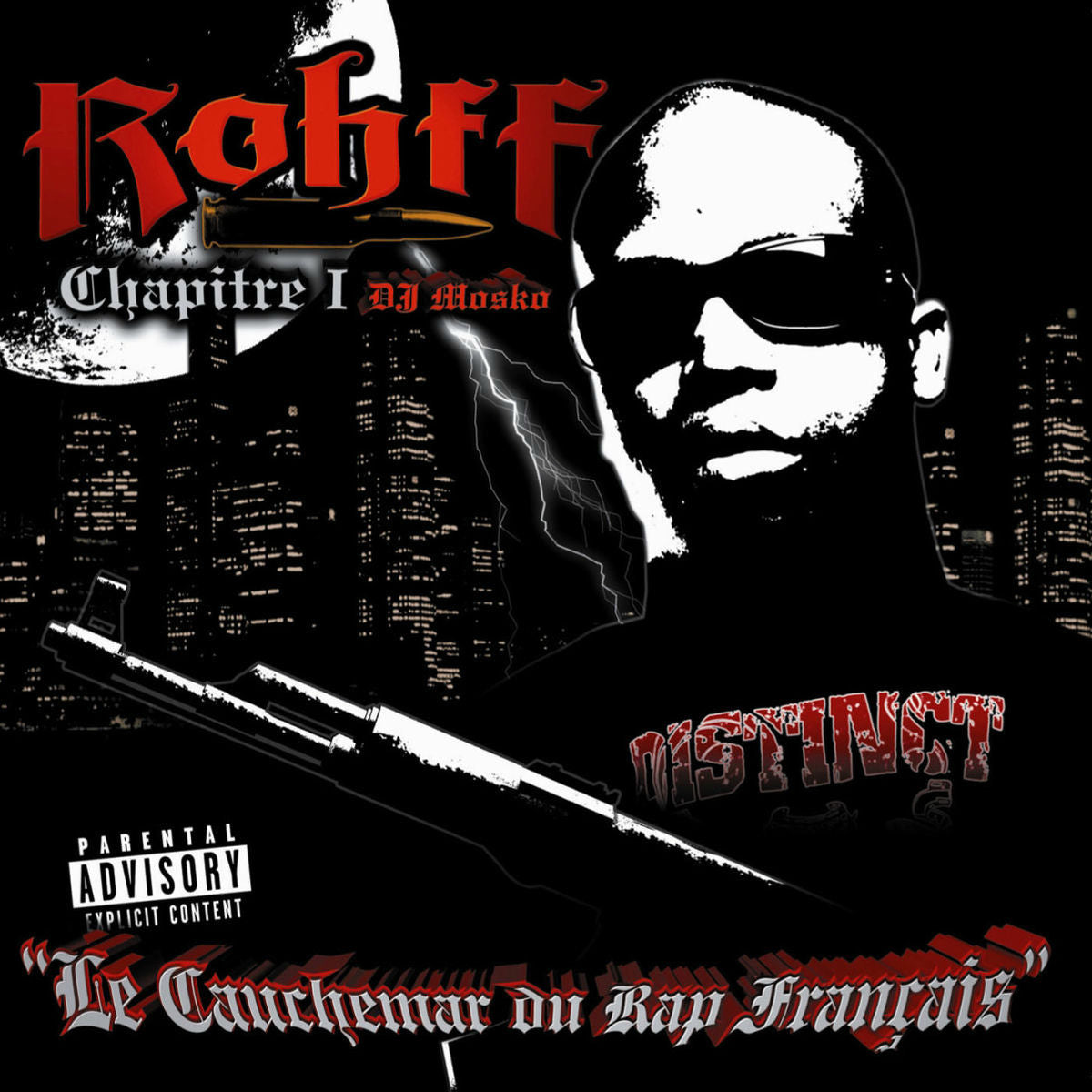 Music print | Rohff - Le Cauchemar Du Rap Français poster connecté