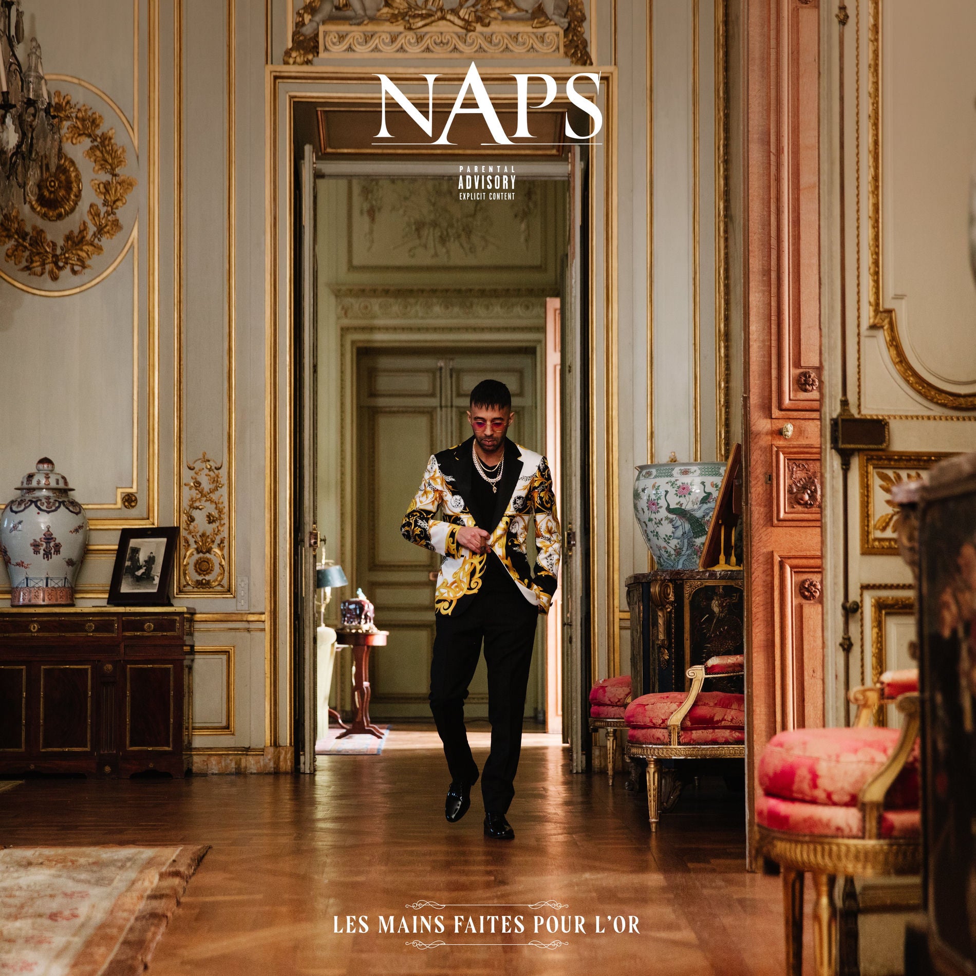 Music print | Naps - Les mains faites pour l'or poster connecté
