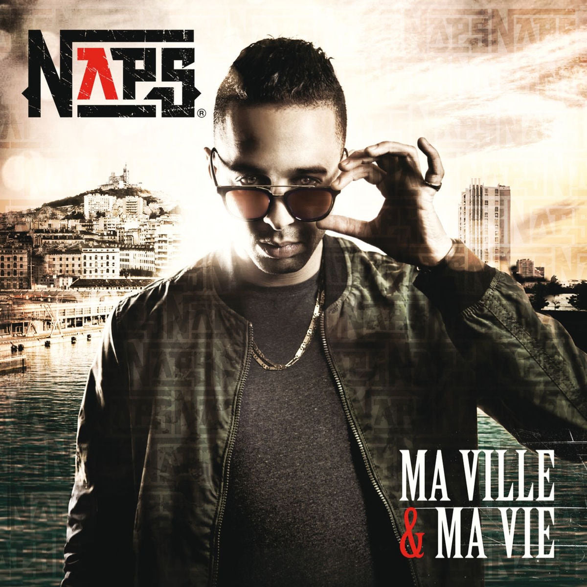 Music print | Naps - Ma ville & ma vie poster connecté