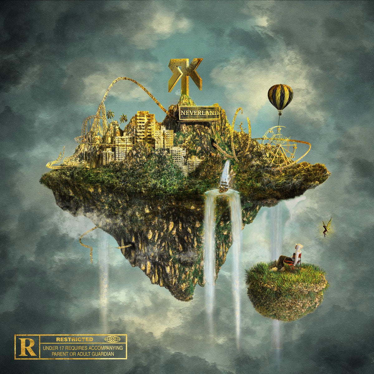 Music print | RK - Neverland poster connecté