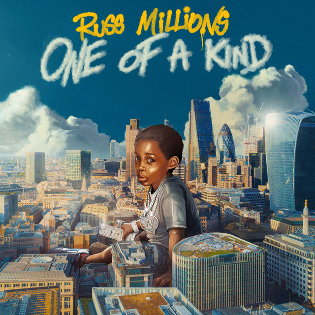 Music print | Russ Millions - One Of A Kind poster connecté