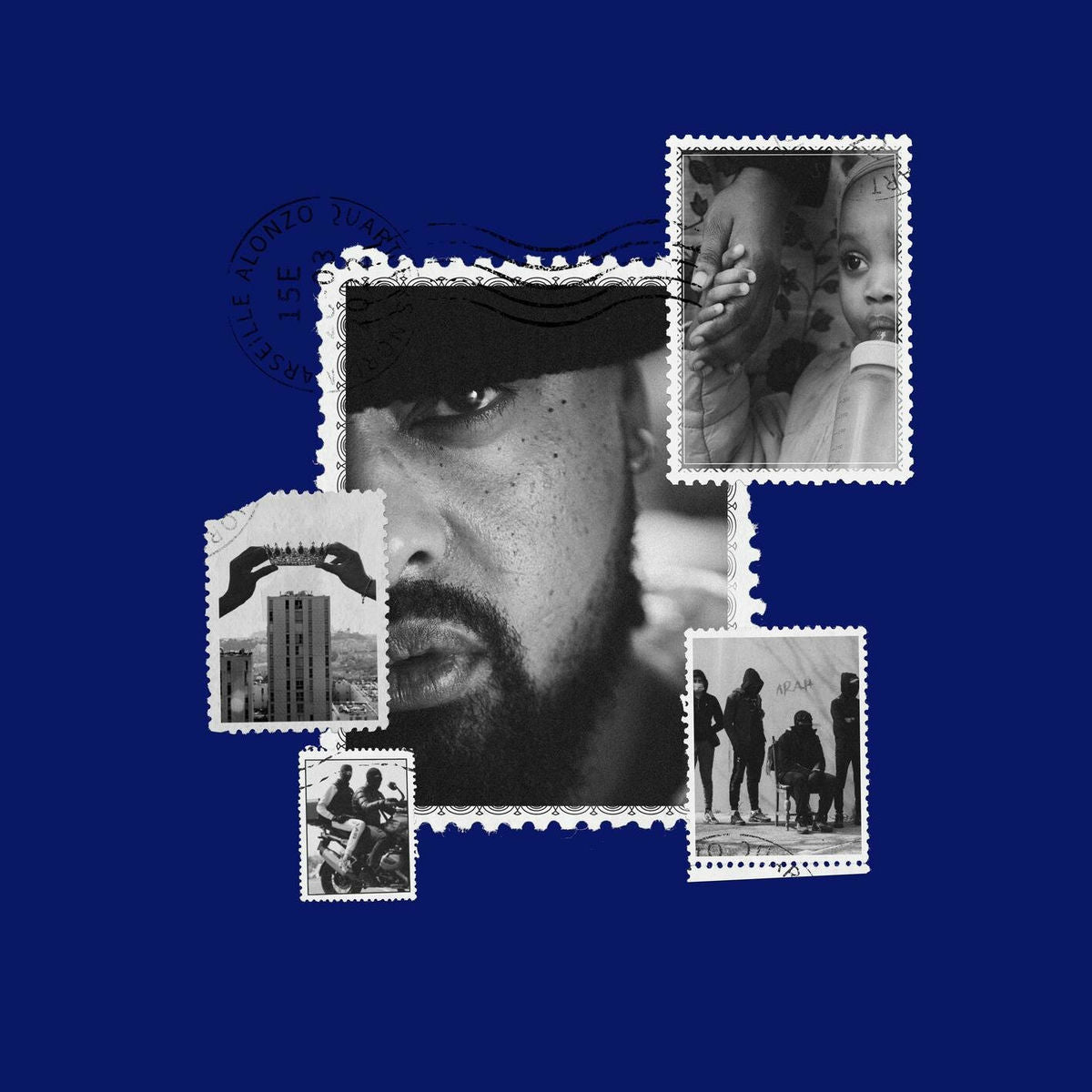 Music print | Alonzo - QUARTIERS NORD poster connecté