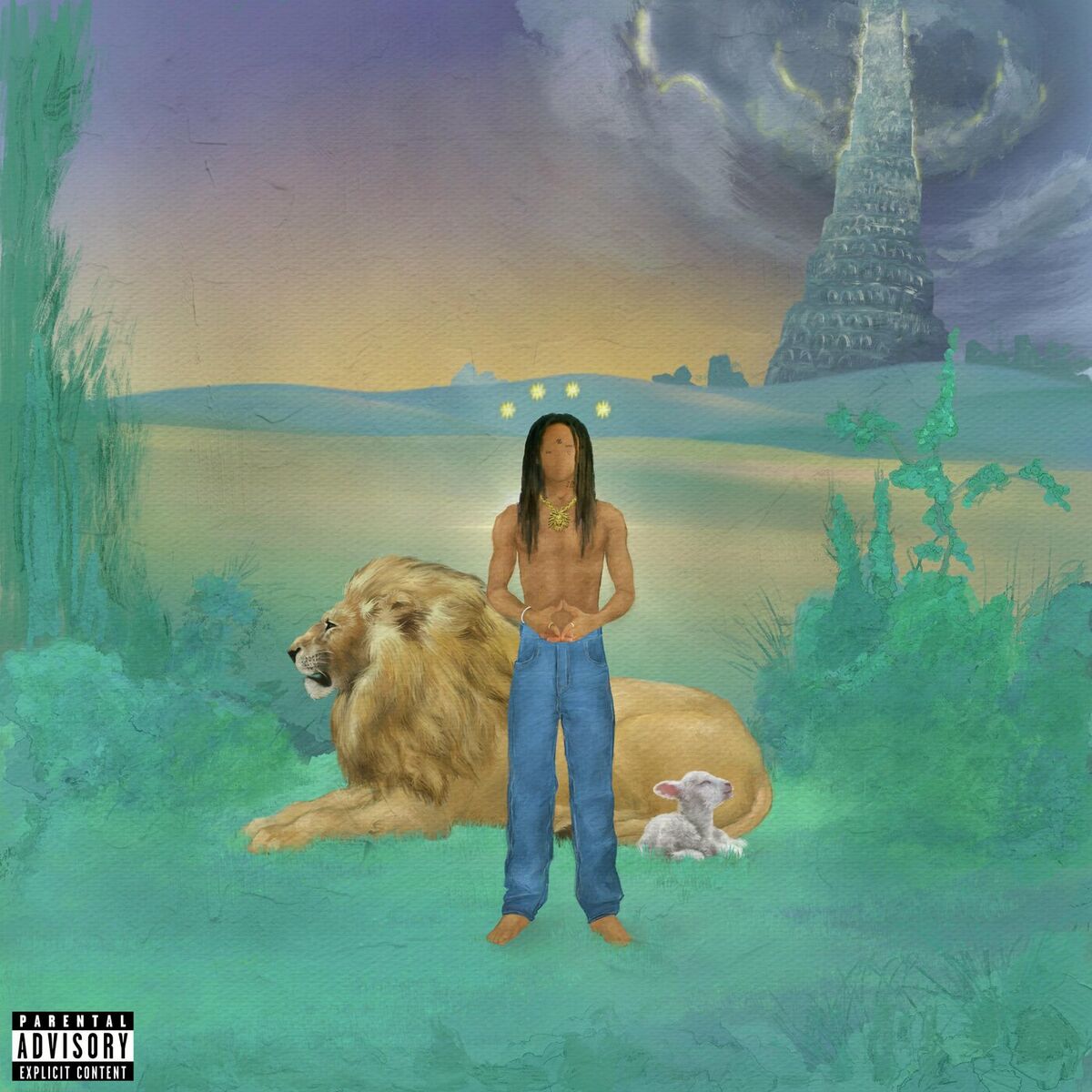 Music print | Jeune Lion - RULE MI HEART poster connecté