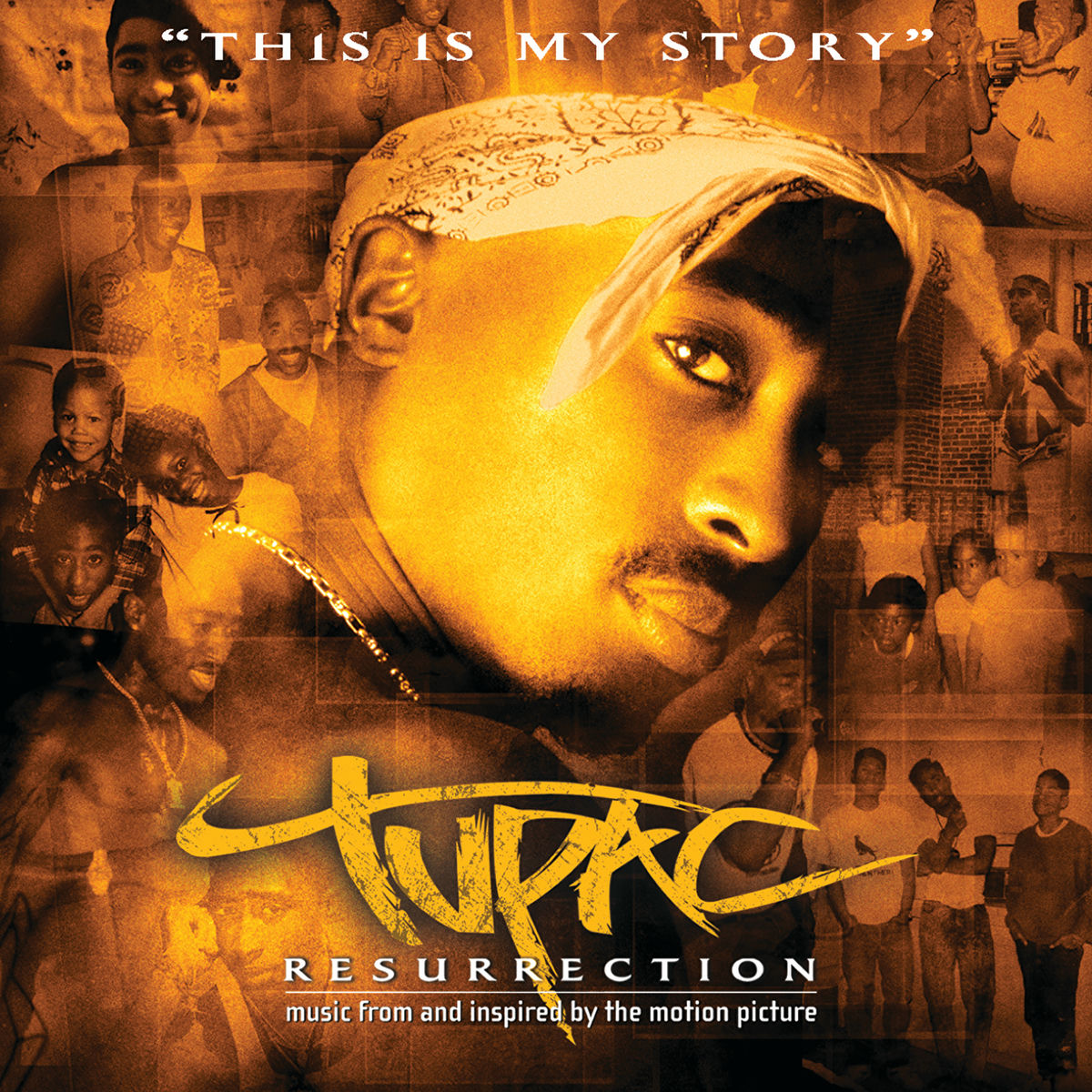 Music print | 2Pac - Resurrection (Music From And Inspired By The Motion Picture) poster connecté