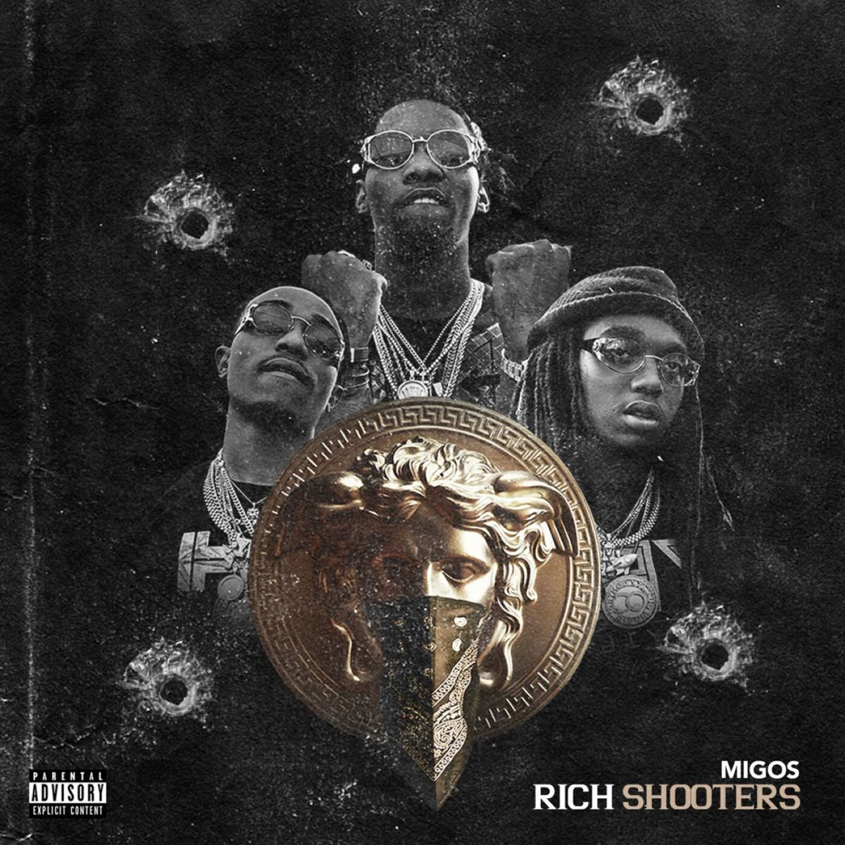 Music print | Migos - Rich Shooters poster connecté