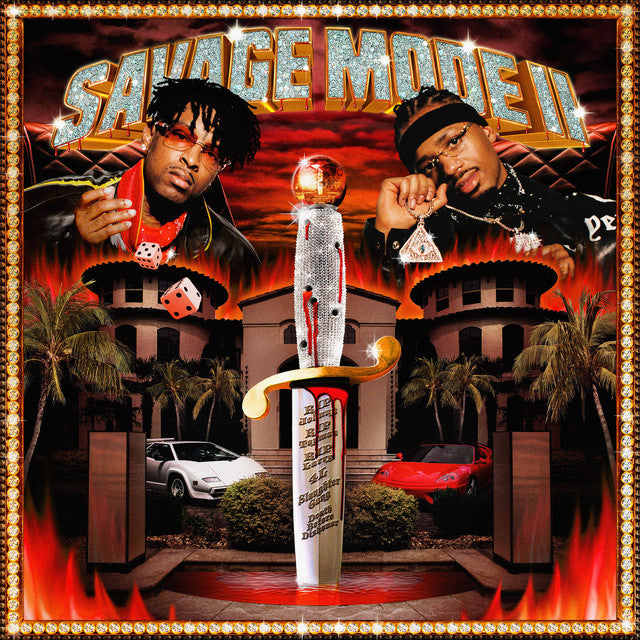 Affiche 21 Savage | Savage Mode II | Music Print NFC