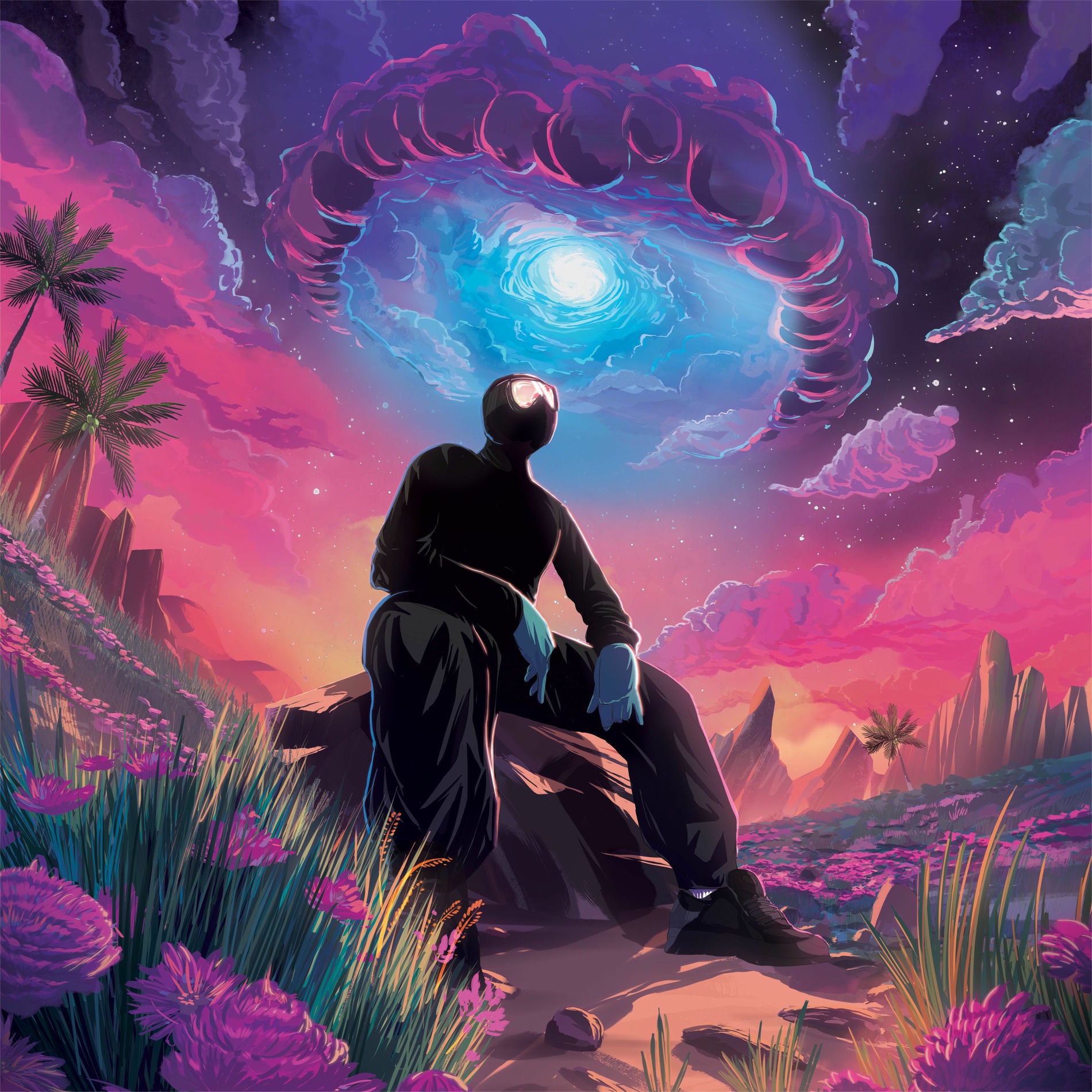 Music print | HOUDI - SIROCCO poster connecté