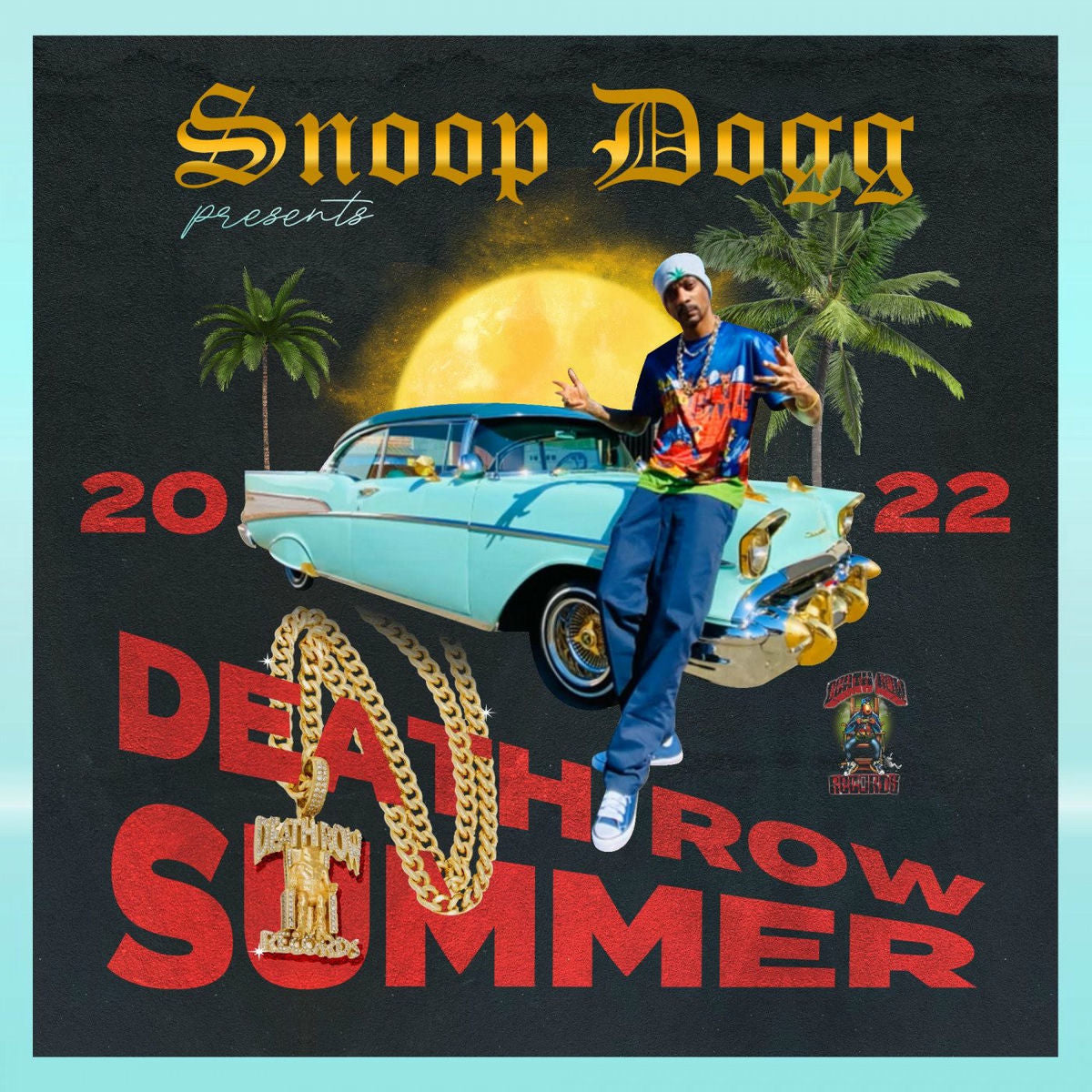 Music print | Snoop Dogg - Snoop Dogg Presents Death Row Summer 2022 poster connecté