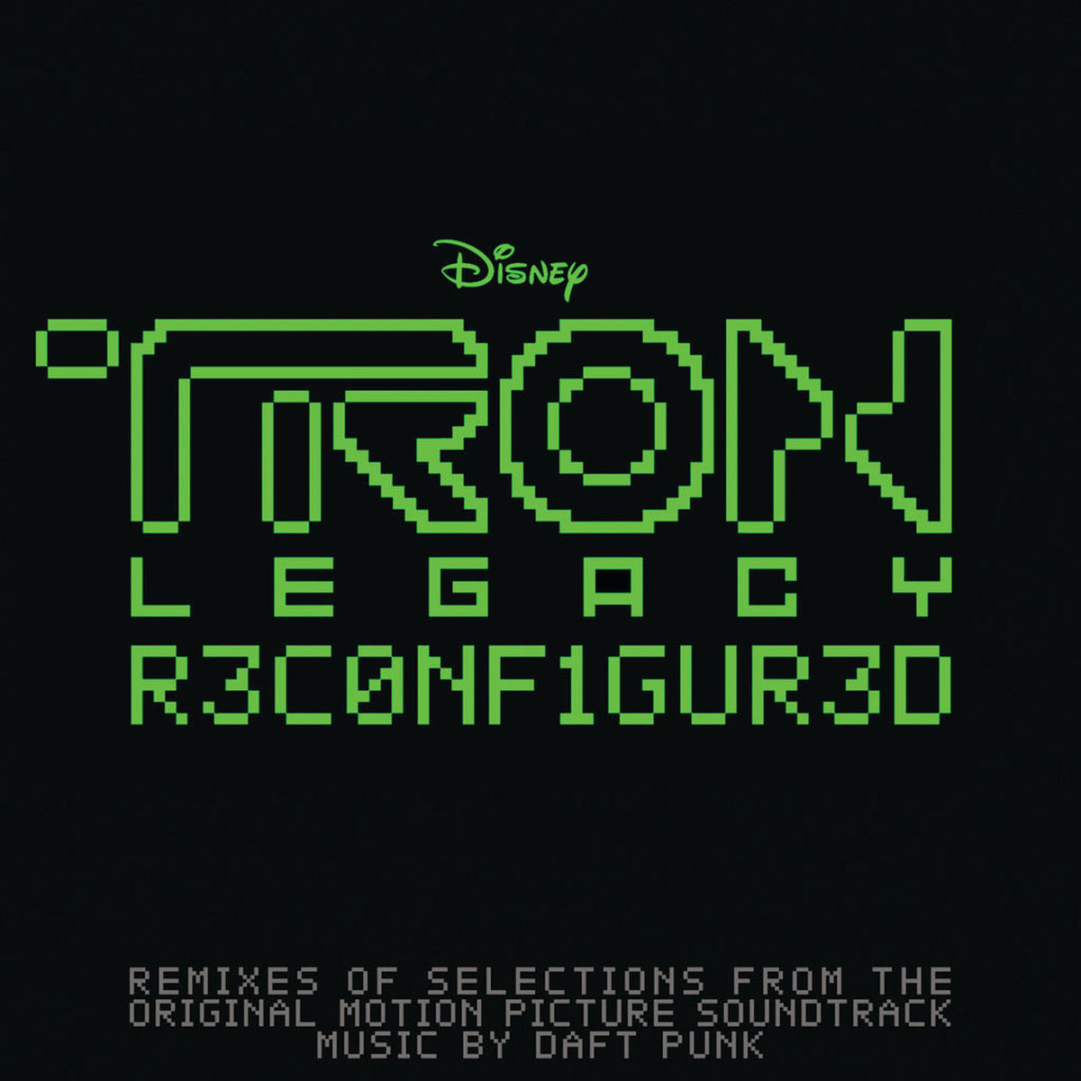 Music print | Daft Punk - TRON: Legacy Reconfigured poster connecté