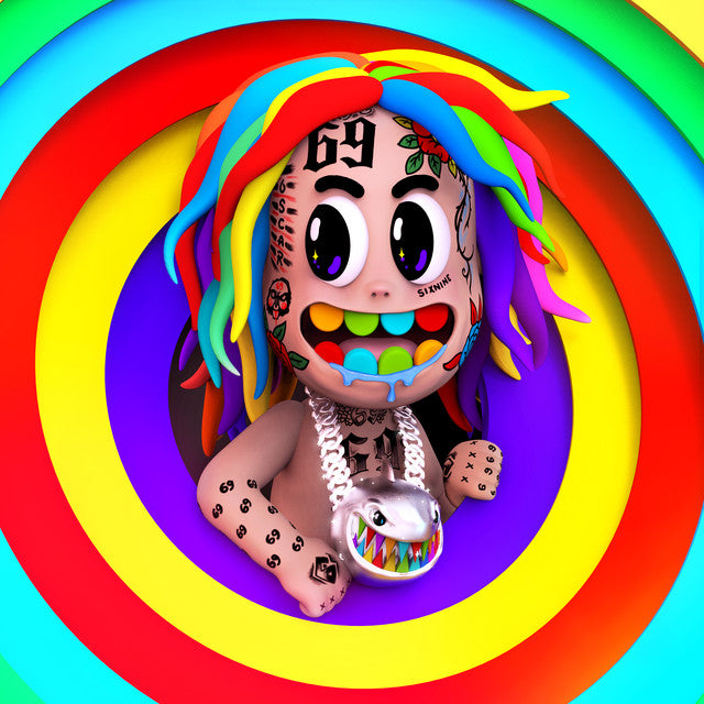 Music print | 6ix9ine - TattleTales poster connecté
