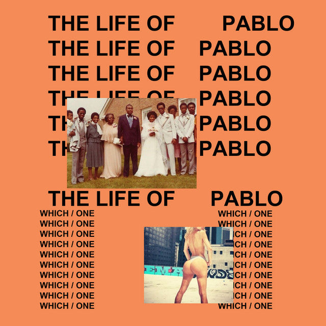 Music print | Kanye West - The Life Of Pablo poster connecté