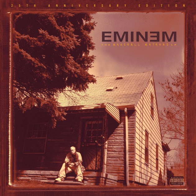 Music print | Eminem - The Marshall Mathers LP (25th Anniversary)