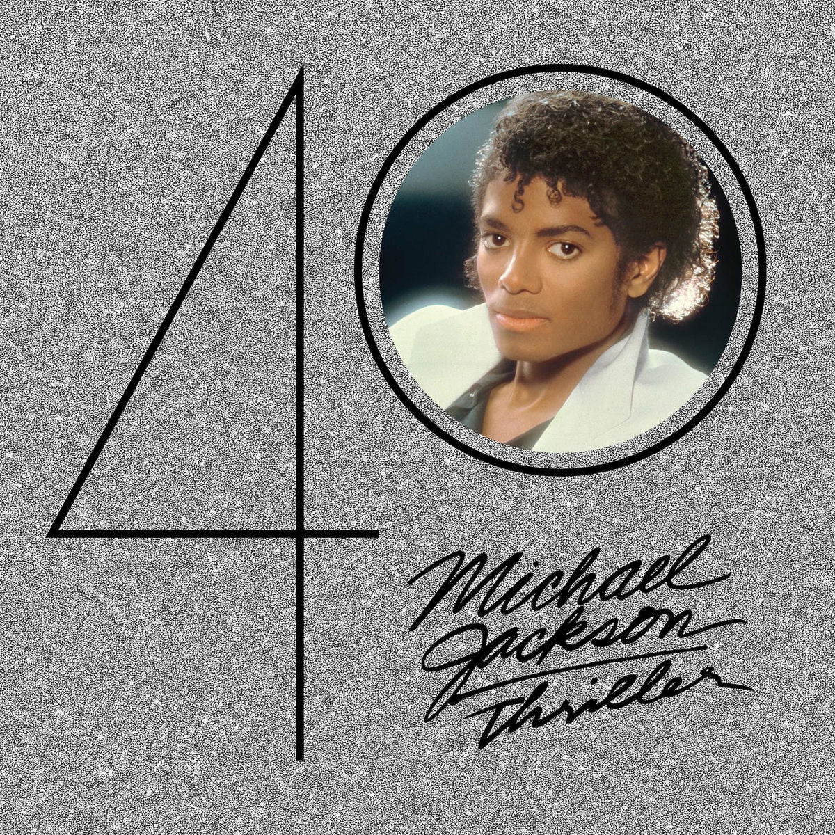 Music print | Michael Jackson - Thriller 40 poster connecté