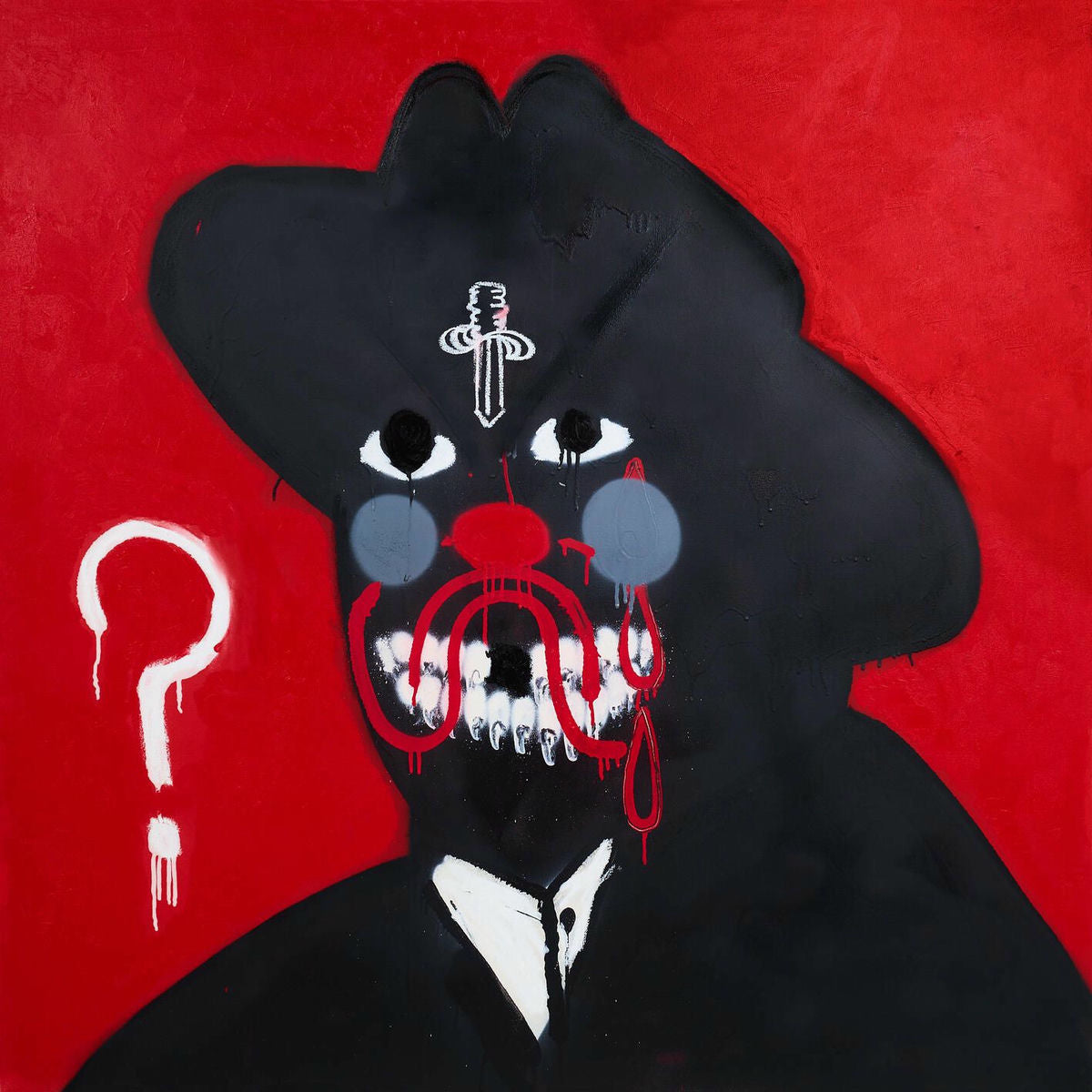 Music print | 21 Savage - WHAT HAPPENED TO THE STREETS? poster connecté