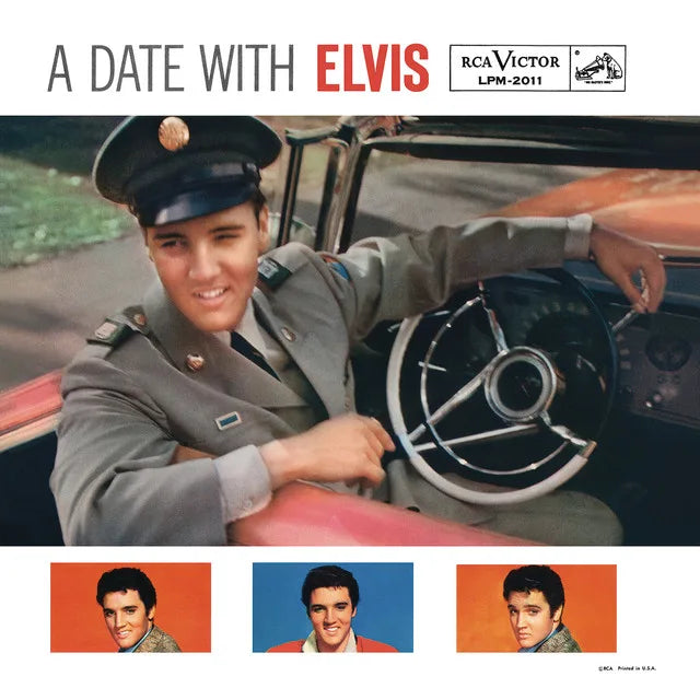 Music print | Elvis Presley - A Date With Elvis poster connecté