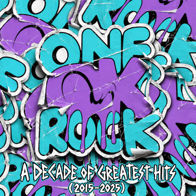 Affiche de l'album A Decade Of Greatest Hits (2015-2025) de ONE OK ROCK, poster connecté NFC 30 × 30 cm