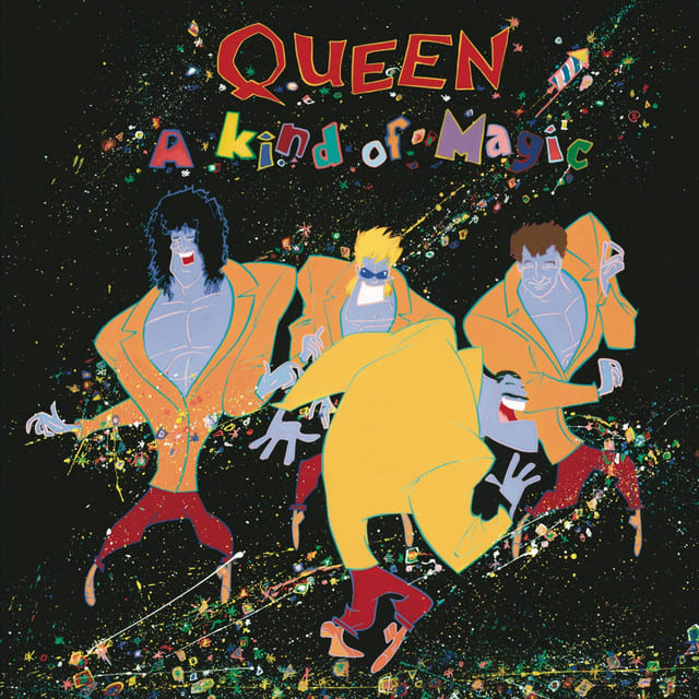 Music print | Queen - A Kind Of Magic poster connecté
