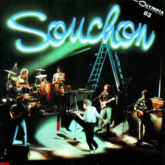 Music print | Alain Souchon - A L'olympia 83 poster connecté