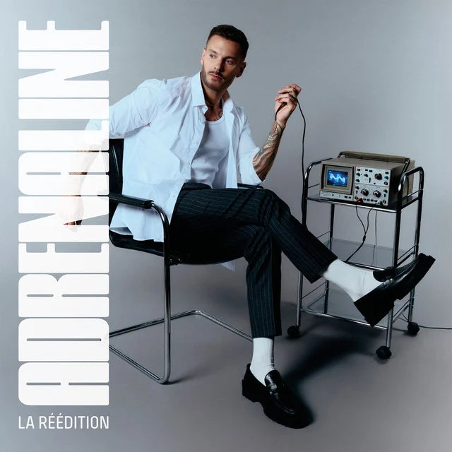 Music print | M. Pokora - ADRÉNALINE, LA RÉÉDITION poster connecté