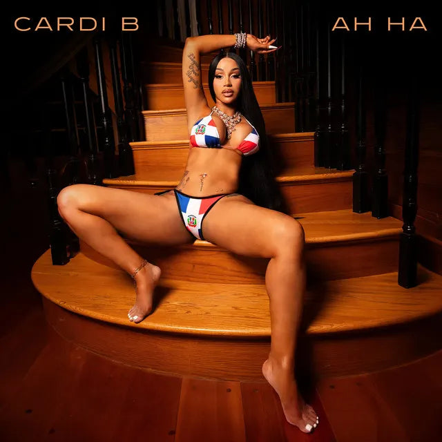 Music print | Cardi B - AH HA poster connecté