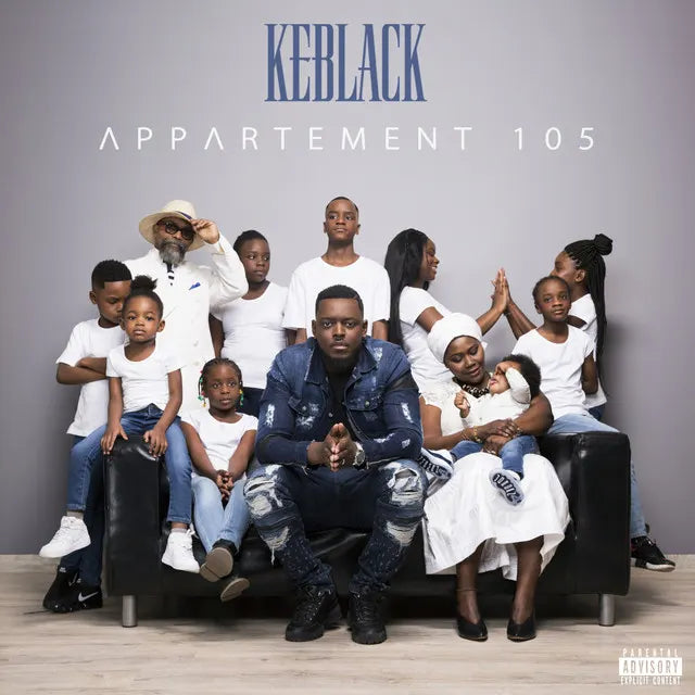 Music print | KeBlack - Appartement 105 poster connecté