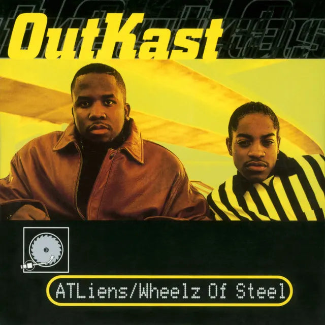 Music print | Outkast - ATLiens / Wheelz of Steel poster connecté